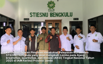 STIESNU Bengkulu Lepas Mahasiswa Terbaik untuk Ajang AKSI Tingkat Nasional di IAIN Kerinci