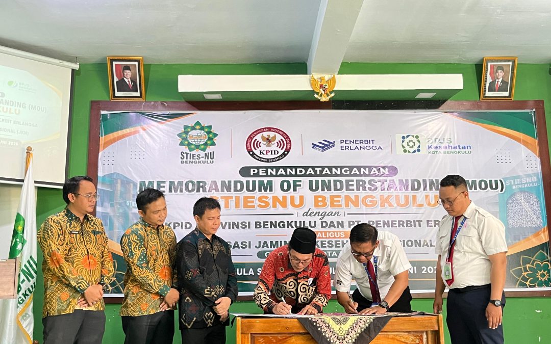 STIESNU Bengkulu Perkuat Sinergi Strategis melalui Penandatanganan MoU dengan KPID Bengkulu dan PT Penerbit Erlangga serta Sosialisasi Program JKN BPJS Kesehatan