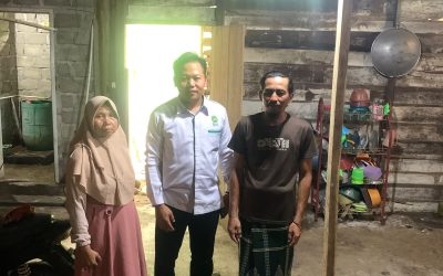 JANGKAU PELOSOK DESA, STIESNU BENGKULU VERIFIKASI CALON PENERIMA  KIP KULIAN DI ILIR TALO SELUMA