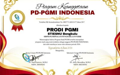 Program Studi PGMI STIESNU Bengkulu Resmi Menjadi Anggota PD-PGMI Indonesia
