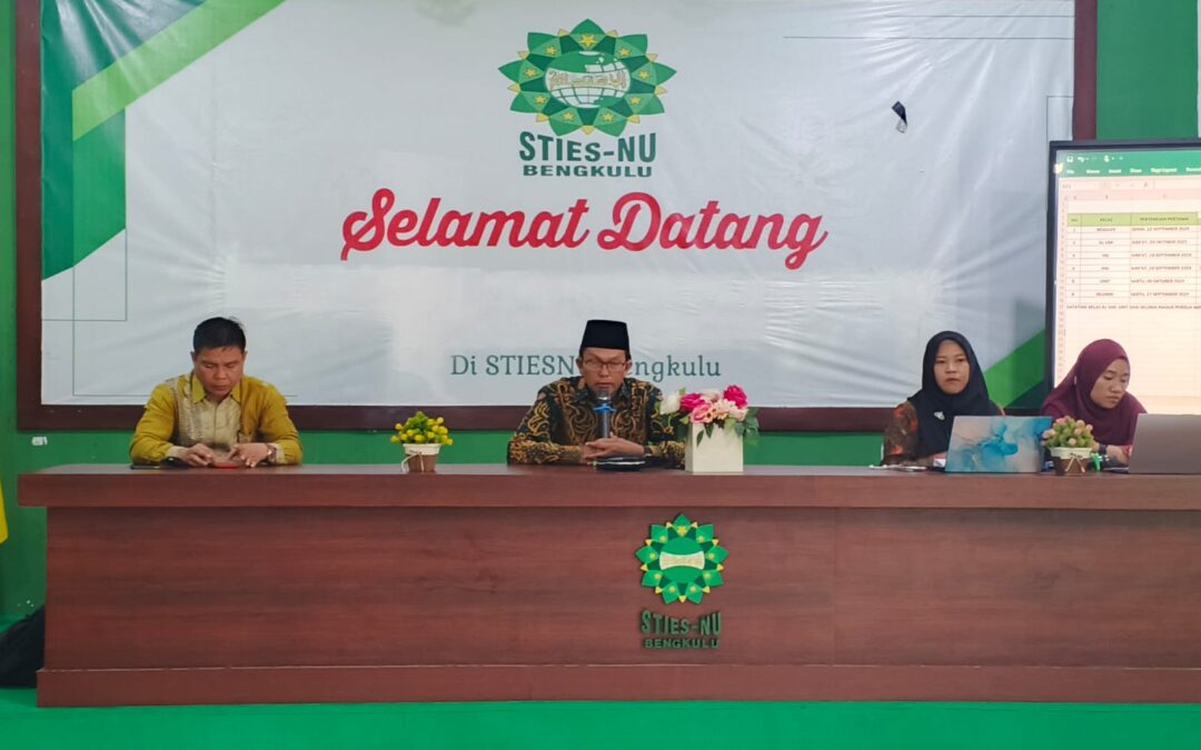 Rapat Akademik STIESNU Bengkulu Perkuat Mutu Akademik, Tekankan Penggunaan SIAKAD Sevima