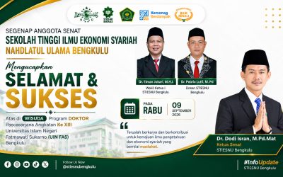 STIESNU Bengkulu Tambah Dua Doktor, Senat Apresiasi Capaian Akademik Pimpinan