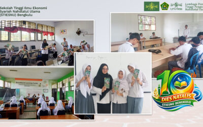 Tim Dosen Sekolah Tinggi Ilmu Ekonomi Syariah Nahdlatul Ulama Bengkulu Gelar Sosialisasi di Ponpes Pancasila dan SMKN 4